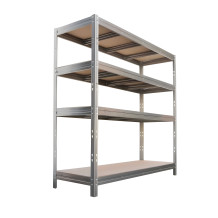 HRACK AS 2000/1800/600 4/600 | Regálová zostava s 4 HDF policami s vysokou nosnosťou