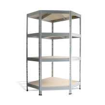 ORACK AS 1800/900/900/450 4/250 C | Rohový regál s 4 HDF policami