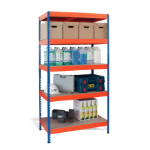 ORACK AS 1920/1200/500 4/300 OB | Farebný regál so 4 HDF policami