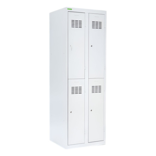 4-dverová šatníková skriňa s krátkymi dverami, LOCKER H 2/4