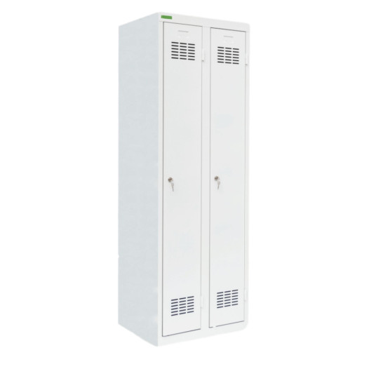 Dvojdverová šatníková skriňa s dlhými dverami, LOCKER H2