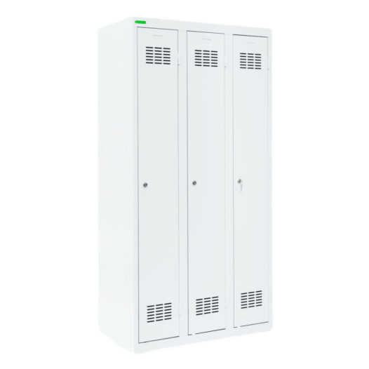 3-dverová šatníková skriňa s dlhými dverami, LOCKER H3