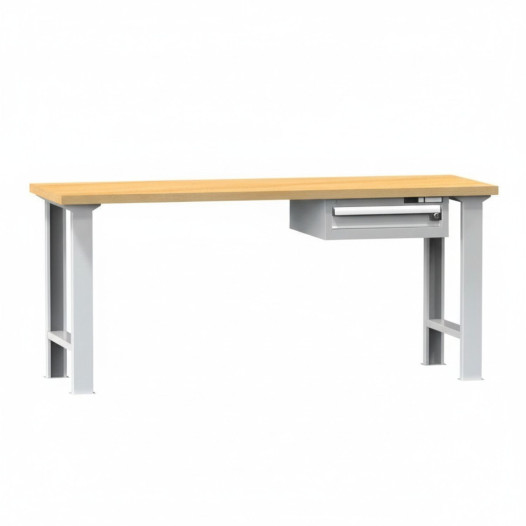 Pracovný stôl so zásuvkou, VWB PK 1500 D