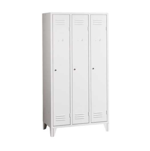 LOCKER CH 3 F - 3-dverová šatníková skriňa s nožičkami