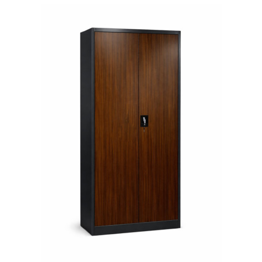 Kancelárska skriňa s imitáciou dreva, DOCUCAB CH 1900/900/400 7016/DW