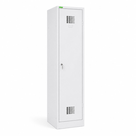 1-dverová šatníková skriňa s prepážkou, LOCKER M 1 BW