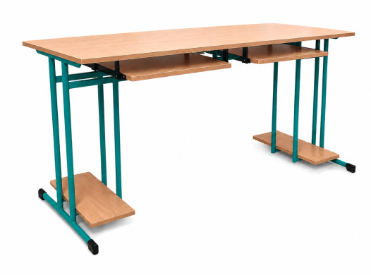 SCHOOLBENCH RM PC 2, počítačový stôl 2-miestny