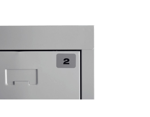 STICKER MB 1-1000 | Samolepka na číslovanie skríň 1-1000