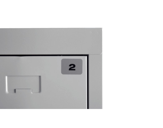 STICKER MB 1-250 | Samolepka na číslovanie skríň 1-250