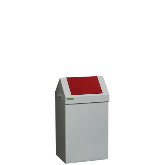 SELECT 90L RED | Kôš na separovaný odpad s červeným vekom