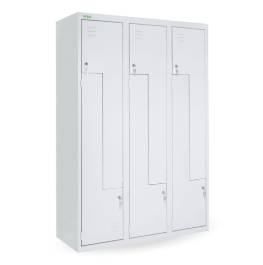 LOCKER H Z6 400 | 6-dverová šatníková skriňa so Z-kovými dverami so šírkou 400 mm