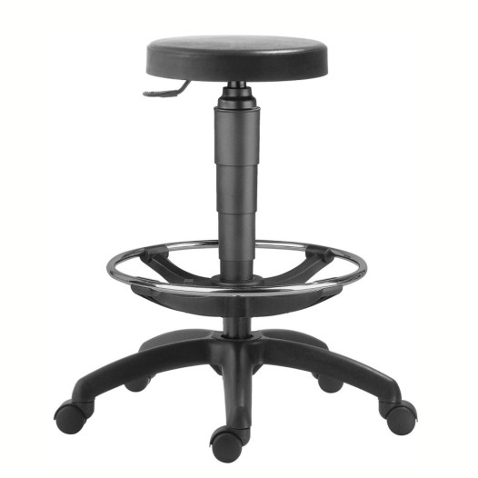 WORKSEAT AN TABU TR/HIGH BK | Priemyselná stolička s opierkou na nohy