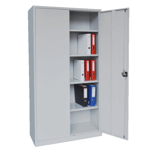 DOCUCAB H 1960/1000/500 GY | Veľká kancelárska skriňa so 4 policami