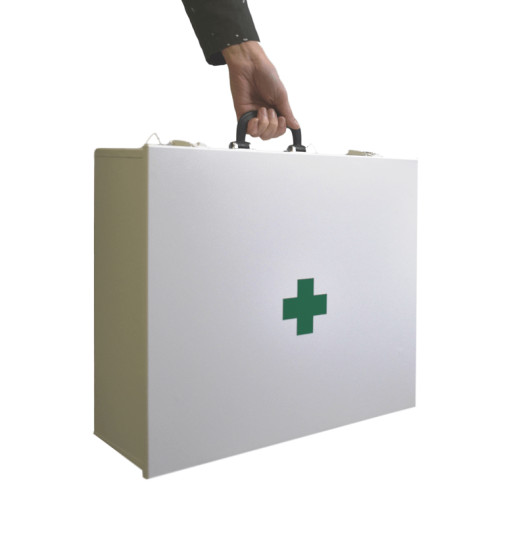 MEDICINE MK MOVE 410/480/160 WE | Kovová lekárnička vo forme kufríka