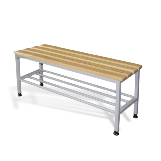 BRIDGE IM 1000 + 4P | Šatníková lavica s dľžkou 1000 mm s roštom na topánky