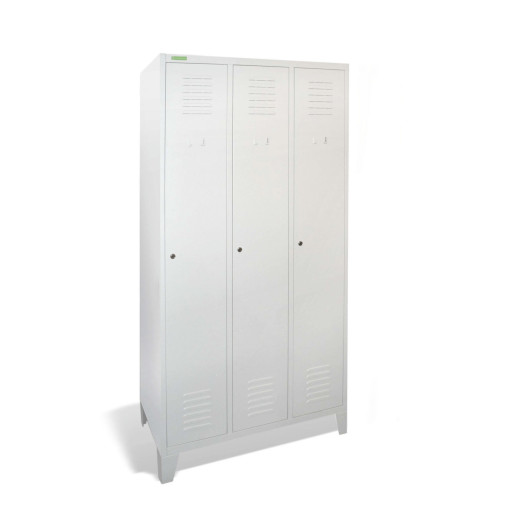 LOCKER CH 3 F - 3-dverová šatníková skriňa s nožičkami