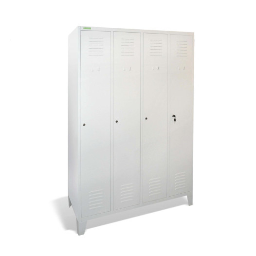 LOCKER CH 4 F - 4-dverová šatníková skriňa s nožičkami