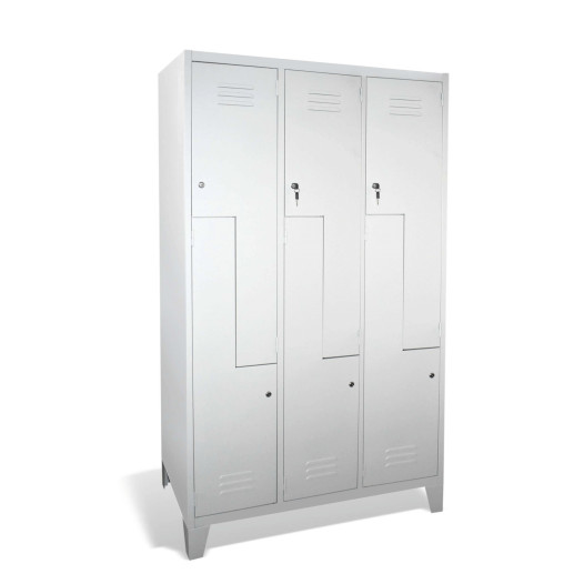 LOCKER CH Z6 F - 6-dverová šatníková skriňa so Z-kovými dvierkami