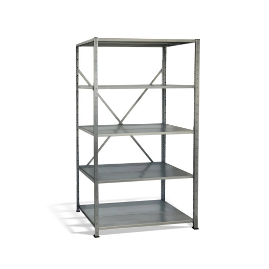 SRACK 2000/1190/430 5 ZN | Policový regál základný modul