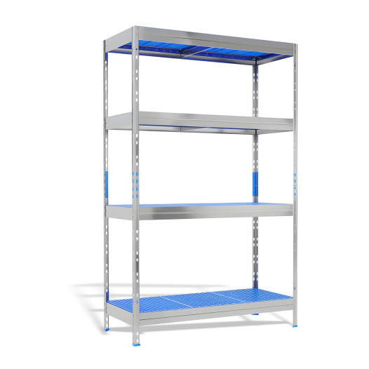 GRACK AS 1800/1100/500 4/175 | Regál so 4 s polypropylénovými policami