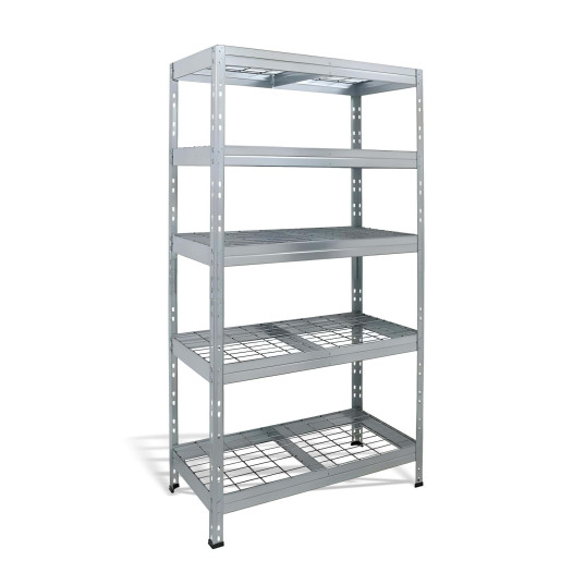 NRACK AS 1800/900/450 5/300 | Regál s 5 drôtenými policami