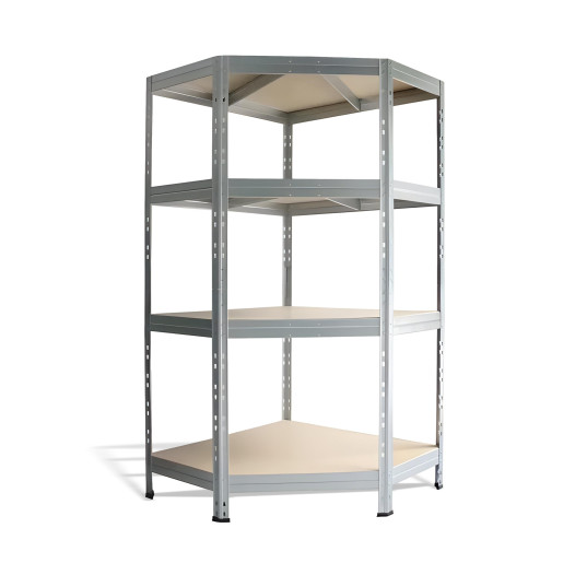 ORACK AS 1800/900/900/450 4/250 C | Rohový regál s 4 HDF policami