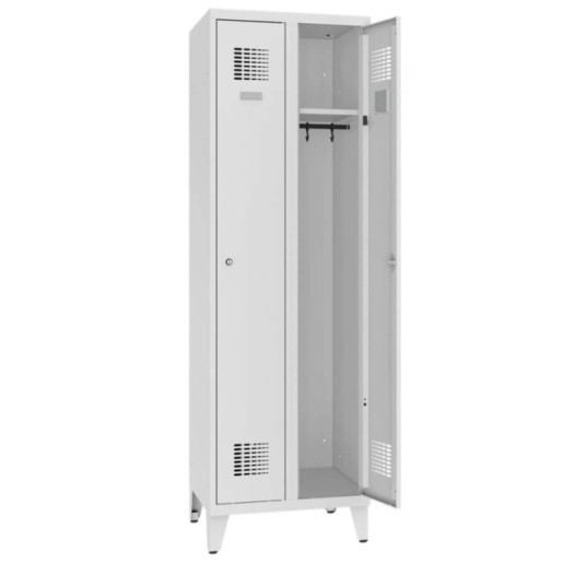 LOCKER M 2 OF | 2-dverová šatníková skriňa s dlhými dvermi na nožičkách